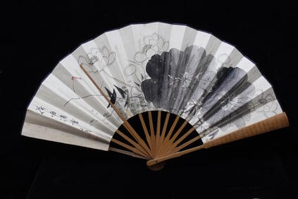 Chinese Folding Fan Painting