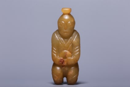 Chinese Jade Carved Figure