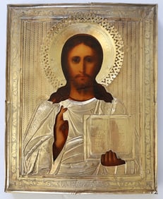 Christian,Orthodox, Russian icon: CHRISTUS PANTOK