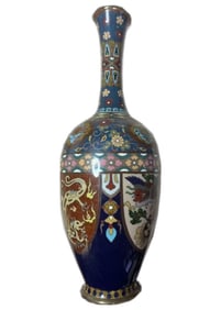 Japanese cloisonné Vase