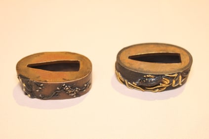 Japanese Swords Fuchi (hilt collars)