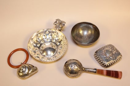 Lots of 5 Miscellaneous Silver Collections