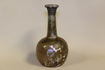 Ancient Roman Glass Bottle