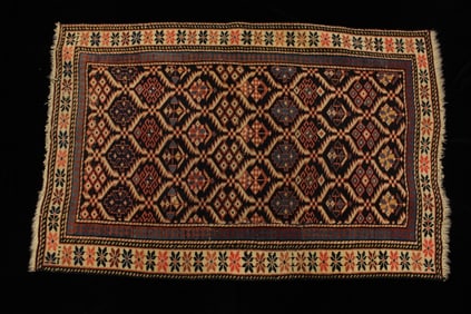 Antique Hand-knotted Kurdish Tribal Rug