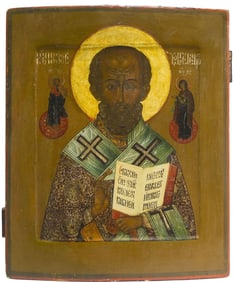 Christian, Orthodox, Russian icon: Saint Nicholas