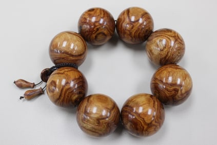 Huanghuali Meditation and Prayer Beads Bracelet