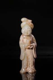 Chinese Jade Carved  Figural