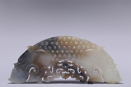 Chinese Archaic  Jade Carved Plaque