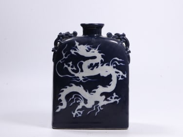 Chinese Blue andChinese Blue White Porcelain Vase.