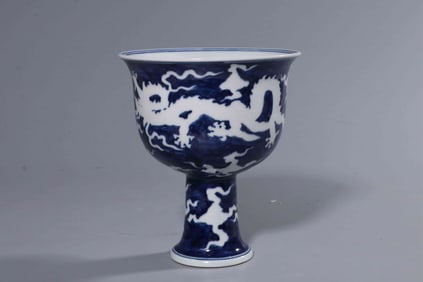 Chinese Blue and White Porcelain Bowl,Mark
