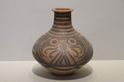 Chinese Painted Pottery Vase