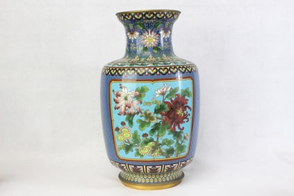 Chinese Cloisonne Vase