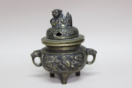 Chinese Bronze Incense Burner