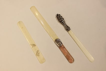 Three Antique Letter Openers