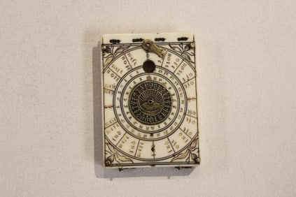 Early 19th.C Diptych Sundial