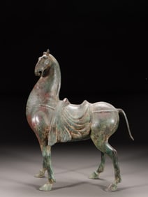 Chinese Bronze Horse Statue