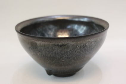 Chinese Glazed Porcelain Jianzhan Tea Bowl