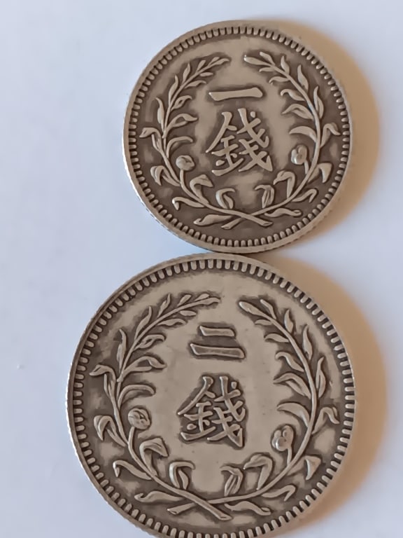 Two Chinese Old Silver Coins (1 of 8)