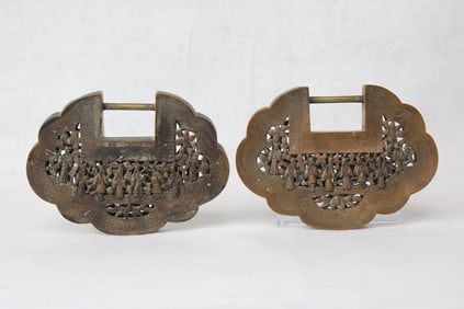 Chinese symbolic "longevity" locks
