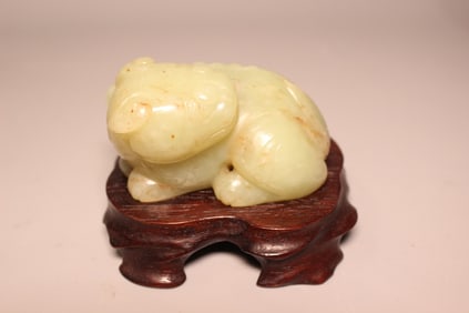 Chinese Jade Carved mythical beast
