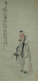 Chinese Ink Color Painting,Signed