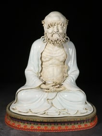 Chinese Porcelain Figure of an Emaciated Luohan
