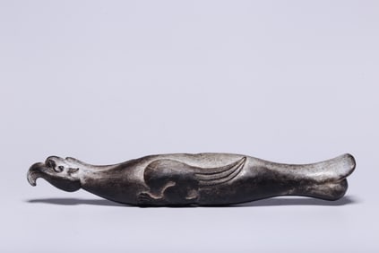 Chinese carved Jade Myhical Bird Figure
