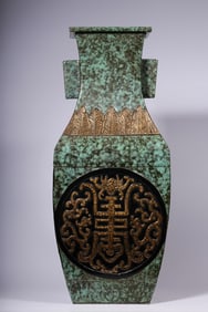 Chinese Archaistic square-shaped vessel