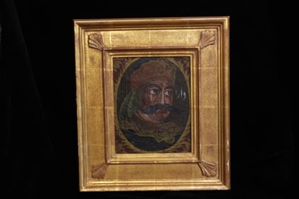 Traditional Painted Oil Portrait Painting in Frame