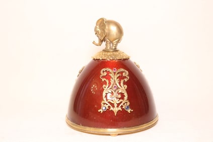Luxury Decorative Domed Vessel/Perfume Bottle