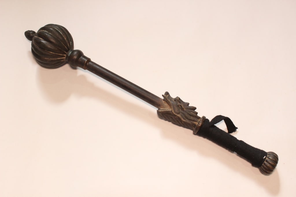 Chinese-style Ceremonial Iron Mace(known as chuí in Chinese) (1 of 6)