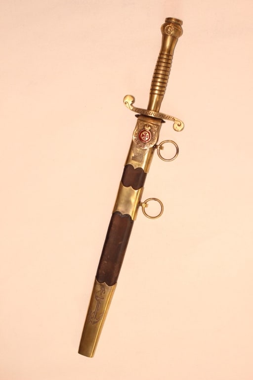 RUSSIAN ST. GEORGE'S NAVAL OFFICER'S DIRK DAGGER (1 of 18)