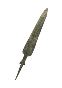 Ancient Luristan Bronze Spearhead
