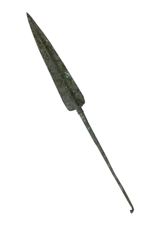 Ancient Luristan Bronze Spearhead (1 of 1)