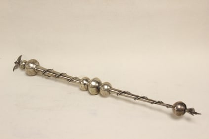 Vintage Russian Silver Ceremonial Toral Pointer