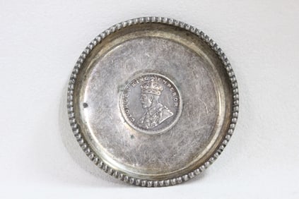 Silver Coin dish or Pin Tray