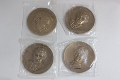 Four Collection of Bronze Medal issued by the U.S.