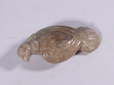 Chinese Carved jade bird,