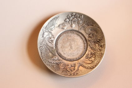 Chinese Coin Plate