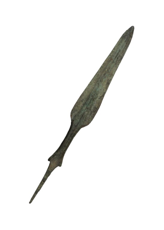 Ancient Luristan Bronze Spearhead (1 of 2)