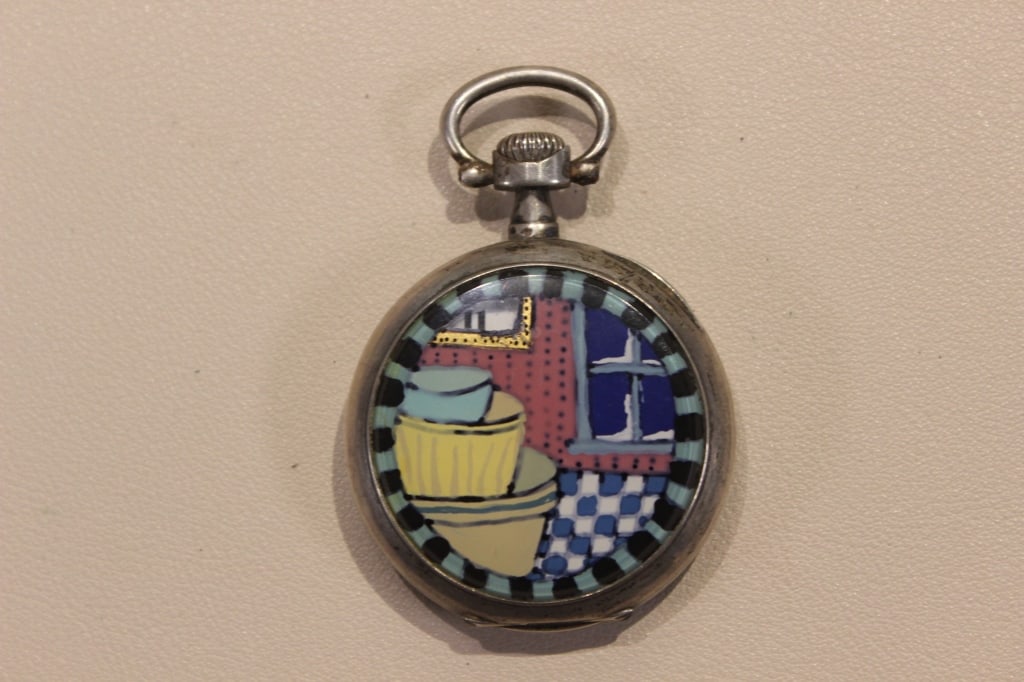 Hand-painted Hunter-case Pocket Watch (1 of 6)