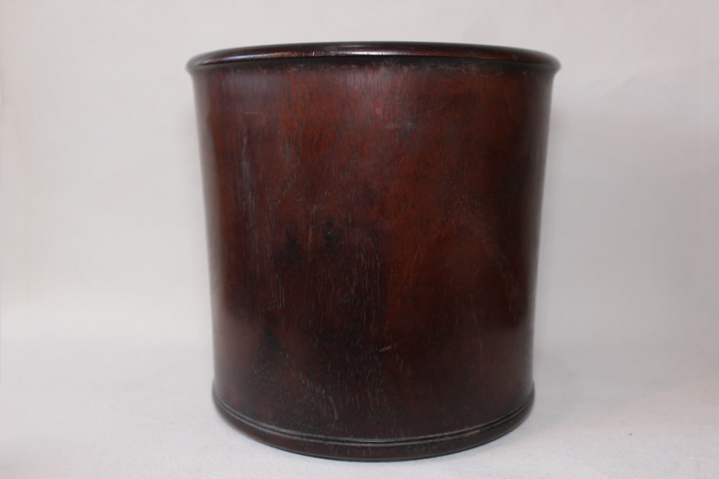 Chinese Huanghuali Hardwood Brush Pot (1 of 5)