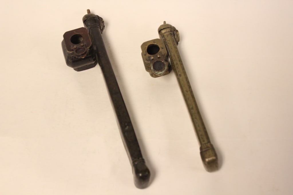 Two Mid-East Bronze and Brass Pen Box (1 of 6)