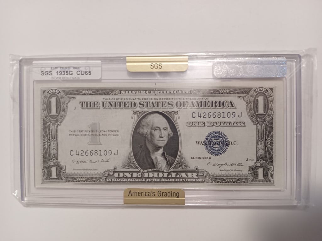 Six Authenticated and Graded U.S. Currency Notes - 3