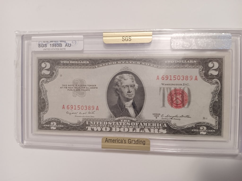 Six Authenticated and Graded U.S. Currency Notes - 8