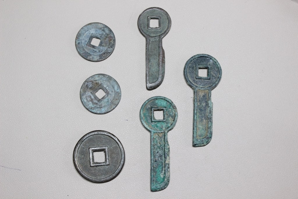 Six Chinese Coins (1 of 2)