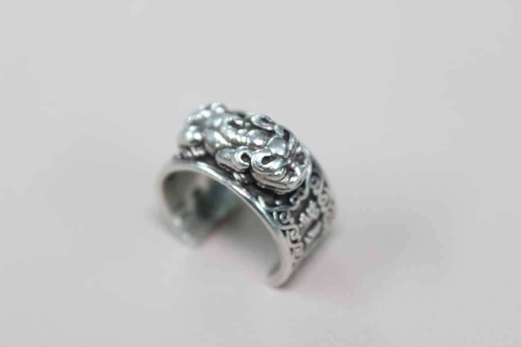 Adjustable Ring with a Chinese Mythical Creature (1 of 8)
