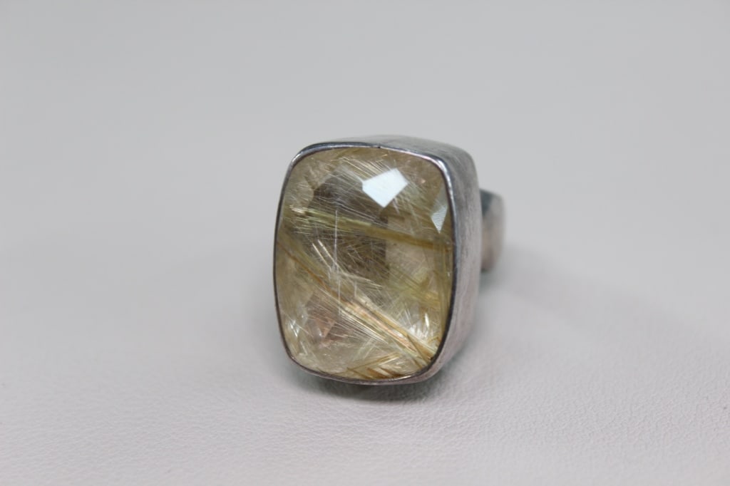 Rutilated Quartz Ring - 2