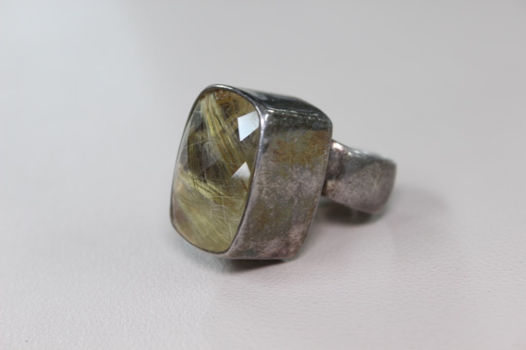 Rutilated Quartz Ring - 4