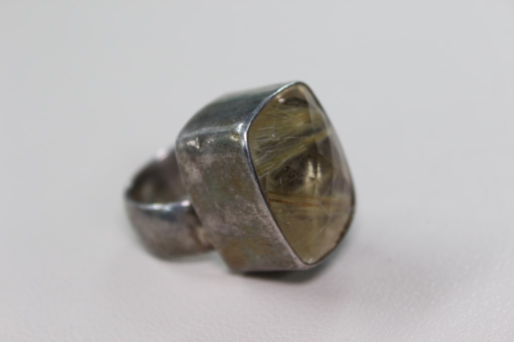 Rutilated Quartz Ring - 9